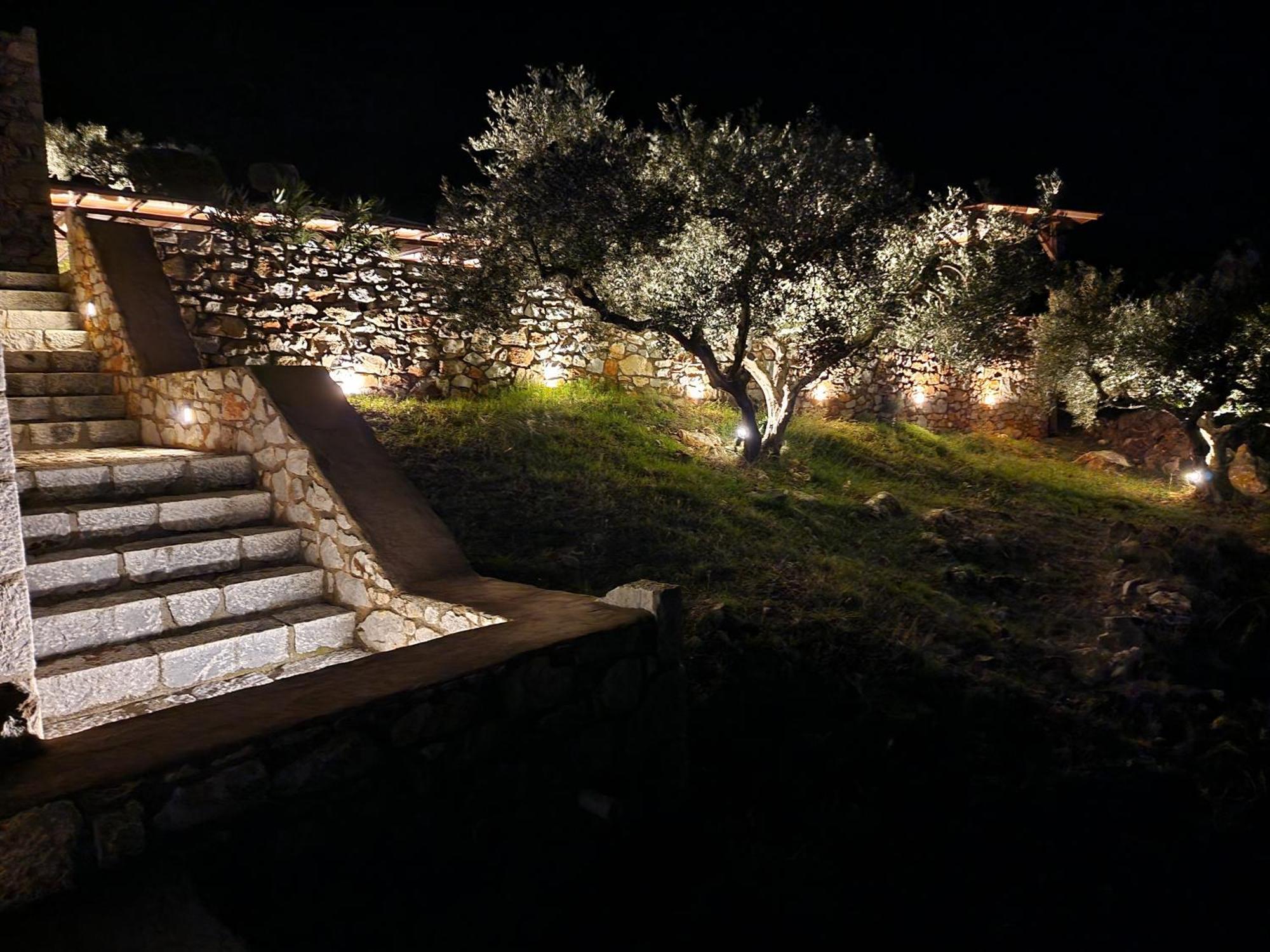 Focalion Castle Luxury Suites Pírgos Dhiroú Exteriör bild